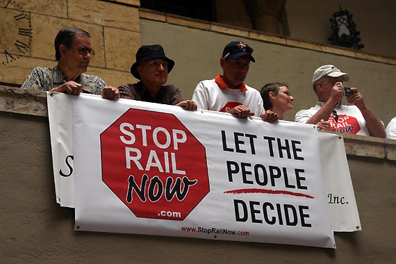 Stop Rail Now!