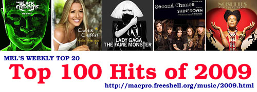 The Top 100 Hits of 2009